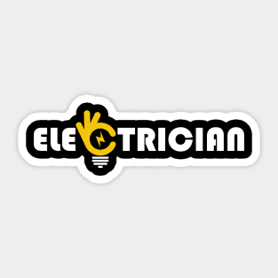 BEST Electricians Sticker